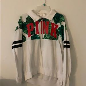 Tropical Pink Quarter Zip